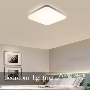 Luz de techo LED ultrafina nórdica moderna de 18W, diseño suave y simple antideslumbrante, Cuadrado de aluminio para dormitorio <span class=keywords><strong>infantil</strong></span>, sala de estar - Product Image 2