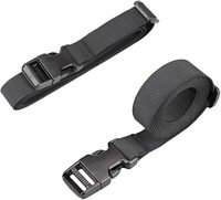 Sangle de fixation robuste et réglable en nylon de luxe pour sac à dos, accessoires de voyage, 78 po x 1 po, sangle de ceinture de 1 pouce