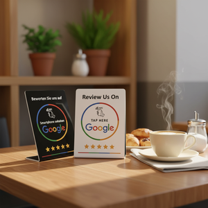 Tarjeta de Visita NFC215 de PVC Impermeable de 3"X4" con Soporte para Reseñas de Google, Instagram, Facebook, Tripadvisor y Trustpilot - Product Image 4