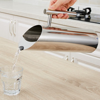 Pot à eau glacée en acier inoxydable, pot à bière, pichets à jus de fruits, diviseur de vin rouge