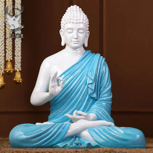 जीवन के आकार के आउटडोर सजावटी अंजीर बुधा प्रतिमा मूर्तिकला उद्यान या पार्क के लिए बड़े राल अंतरिक्ष यात्री - Product Image 1