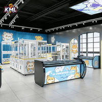 Équipement professionnel pour centre de jeux : Machine à griffes commerciale à monnayeur pour la distribution de peluches et de jouets en peluche, conception de centre de distribution de prix
