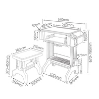 Vente en gros de chaises modernes et confortables en plastique pour école à siège unique ensemble de chaises de bureau de formation portable pour étudiants