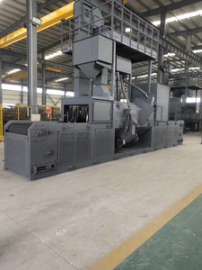 Tùy chỉnh sơn khô <span class=keywords><strong>pass</strong></span>-<span class=keywords><strong>through</strong></span> băng tải máy lưới vành đai bắn nổ thép bắn làm sạch PLC thành phần cốt lõi đánh bóng - Product Image 3