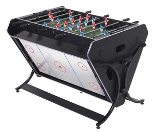 <span class=keywords><strong>Mesa</strong></span> <span class=keywords><strong>de</strong></span> Futbolín Multiusos 3 en 1 Convertible con <span class=keywords><strong>Mesa</strong></span> <span class=keywords><strong>de</strong></span> Billar y <span class=keywords><strong>Mesa</strong></span> <span class=keywords><strong>de</strong></span> Hockey <span class=keywords><strong>de</strong></span> Aire - Product Image 4