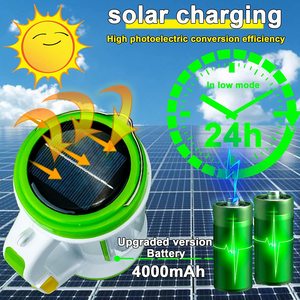 Đèn Pin Năng Lượng Mặt Trời Sáng Nhất Đèn <span class=keywords><strong>LED</strong></span> Cắm Trại Sạc Được - Product Image 5