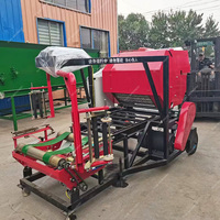 Luzerne tige de maïs ensilage carré rond foin riz paille herbe presse à balles coupe faisceau machine pour tracteur monté