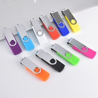 Unidad Flash USB giratoria Otg tipo C de alta velocidad Memory Stick Custom 8Gb 16Gb 32Gb 64Gb 128Gb Pen Drive con interfaz USB 3,0