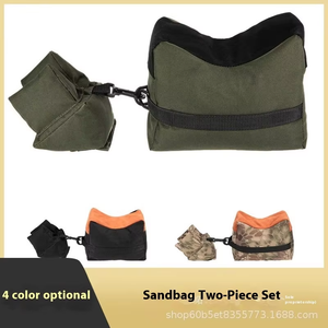 Sac de sable tactique de camouflage extérieur en tissu Oxford, remplissable, sac de soutien, jouet, lunette de visée, fermeture éclair, type de sac spécial - Product Image 4