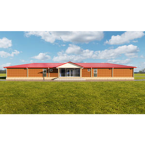 El proveedor ofrece una casa móvil prefabricada de lujo barata Villa 2-3 dormitorios paquete plano contenedor de acero casa prefabricada casa ensamblada - Product Image 1