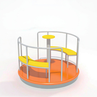 Toboggan d'extérieur direct usine, équipement d'exercice en métal à 4 places, pour maternelle et préscolaire, surdimensionné (plus de 100 kg) HS-ZM1505
