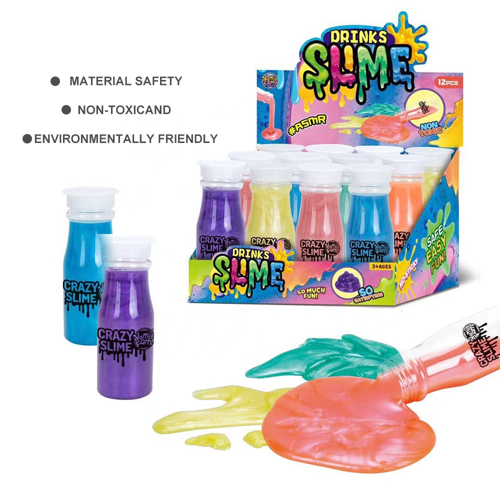 Демонстрационная коробка ASMR, игрушка для снятия стресса, большая емкость, слизь для детей