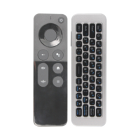 Control Remoto ES-RM335-1-V Compatible con T1 Air Mouse, Mini Teclado Inalámbrico de 2.4G con Receptor USB para PC y TV