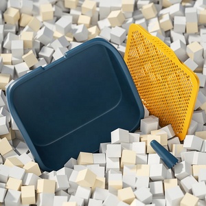 Bandeja de plástico para banheiro de cachorro, bandeja portátil para banheiro de cachorro, autolimpeza, para treinamento de penico, para crianças pequenas - Product Image 6