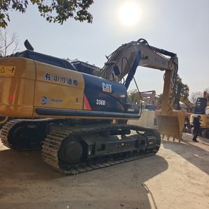 Excavadora sobre orugas Caterpillar 336D2L usada, modelo 2022, bomba de motor y motor incluidos, capacidad de cubo de 2 m, peso operativo de 35500kg - Product Image 5