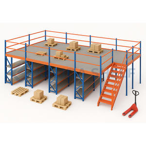 מחסן פלדה כבד פלדה אטטית מתלה רצפת פלטפורמה רב רמת אחסון לופט - Product Image 6