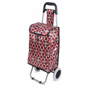 hand trolley heavy duty plastic shopping trolies