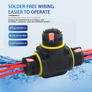 M20 Connecteur <span class=keywords><strong>de</strong></span> fil étanche IP68 en forme <span class=keywords><strong>de</strong></span> T Terminal à levier rapide à 3 voies pour connecteurs <span class=keywords><strong>de</strong></span> câblage <span class=keywords><strong>de</strong></span> lumière <span class=keywords><strong>de</strong></span> <span class=keywords><strong>jardin</strong></span> extérieur-DIY GO - Product Image 4