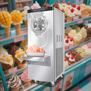 Buffet <strong>Use</strong> Rapid Cooling Yogurt <strong>Machine</strong> 20L/H LCD Display Table Top 3 Flavor Soft <strong>Ice</strong> <strong>Cream</strong> Maker Frozen <strong>for</strong> Bar Street Food - Product Image 6