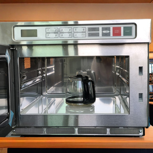 <span class=keywords><strong>Four</strong></span> à <span class=keywords><strong>micro</strong></span>-ondes multifonctionnel en acier inoxydable de 17 L, puissance commerciale réelle de 1800 watts, efficace pour le réchauffement <span class=keywords><strong>et</strong></span> le décongélation - Product Image 1
