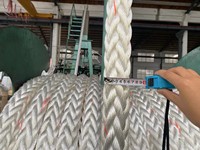 Corde en nylon 24mm 25mm 30mm 35mm 50 pieds 100m 200m Corde statique en polyamide anti-UV Corde d'amarrage marine Corde pour bateau et navire