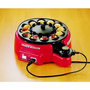 Fabriqué au japon Appareil de Cuisine À Domicile Takoyaki Machine Antiadhésive KS-2614 Takoyaki Usine Tonton