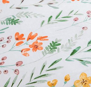 Bộ Vỏ Chăn Hoa Đơn Cỡ Queen Bộ Vỏ Chăn Bông Bộ Ga Trải Giường 90 "X 90" In Hình Cây Mùa Xuân - Product Image 6