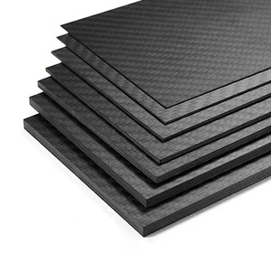 High <b>Strength</b> High Temperature Resistant 3K Carbon Fiber Sheets - Product Image 1