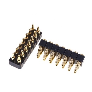 Mùa Xuân nạp POGO pin kết nối 7.0mm Chiều cao 2.54mm Pitch 14 pin 2x7 vị trí kép Hàng Modular liên hệ với dải 2.54 lưới SMD - Product Image 5