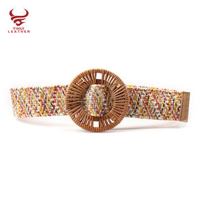 Mode dame tressé élastique force bohème <span class=keywords><strong>ceinture</strong></span> femmes robe <span class=keywords><strong>raphia</strong></span> <span class=keywords><strong>ceinture</strong></span> été Boho rotin boucle PP paille <span class=keywords><strong>ceinture</strong></span> pour les filles - Product Image 1