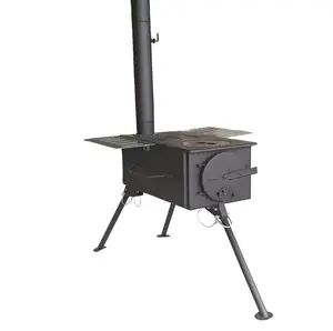 From China supplier latest design high quality carbon steel portable wood stove