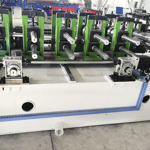 Mejor precio marco de acero Purlins calibre ligero Cee sección rollo anterior galvanizado C75 labio canal <span class=keywords><strong>C</strong></span> U <span class=keywords><strong>Purlin</strong></span> máquina formadora de rollos - Product Image 4