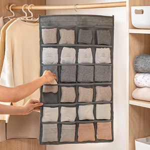 Hanging Closet Organizer With 20 Pockets For Underwear Socks And Small Items <b>Wardrobe</b> Storage Bag - Product Image 1