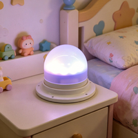 Ampoule LED décorative rotative de 120 mm (4,7 pouces) avec base détachable pour meubles de bar LED