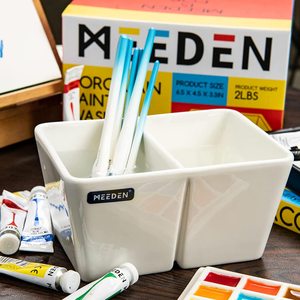 MEEDEN <span class=keywords><strong>de</strong></span> paleta <span class=keywords><strong>de</strong></span> <span class=keywords><strong>pintura</strong></span> y cepillo <span class=keywords><strong>de</strong></span> <span class=keywords><strong>pintura</strong></span> lavado <span class=keywords><strong>de</strong></span> 2 profunda artista <span class=keywords><strong>pintura</strong></span> paleta <span class=keywords><strong>de</strong></span> <span class=keywords><strong>pintura</strong></span> <span class=keywords><strong>de</strong></span> la acuarela plato - Product Image 6
