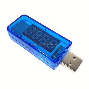 Digital USB Portable Power Bank Charging Current and Voltage <b>Tester</b> Micro USB Charger Digital Voltmeter Detector - Product Image 5