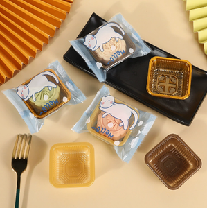 Mooncake <b>Plastic</b> <b>Packaging</b> Bags Candy Biscuit Luxury <b>Plastic</b> Biscuit Mooncakes <b>Packaging</b> Bag - Product Image 2
