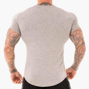 Fabbrica all'ingrosso Mens <span class=keywords><strong>2022</strong></span> Eco Friendly Gym Wear maglietta senza marchio produttori di abbigliamento attivo/ - Product Image 3