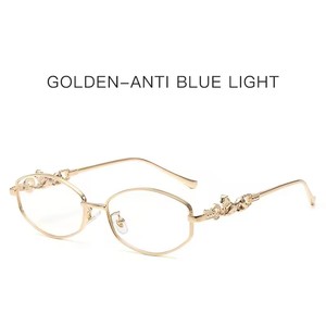 Nuovi Occhiali da Sole Unisex in Metallo con Montatura Sottile Stile Old Money, Aste con Motivo Leopardato, Lenti UV400 Non Polarizzate, Compatibili con Lenti da Vista - Product Image 4