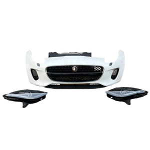 Para Jaguar, Kit de carrocería, radiador de Faro, marco de parachoques delantero y trasero, guardabarros, capó, <span class=keywords><strong>radar</strong></span>, piezas usadas - Product Image 5
