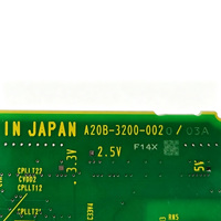 Carte de contrôle CPU Fanuc A20B-3200-0020 haute résistance aux chocs avec contacts plaqués or pour atelier d'usinage intensif et fonctionnement prolongé