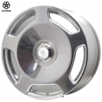Jantes en alliage forgé sur mesure DW 18 19 20 pouces 5x112 5x120 5x130 Design concave Poli pour Porsche Bmw Mercedes-Benz S680