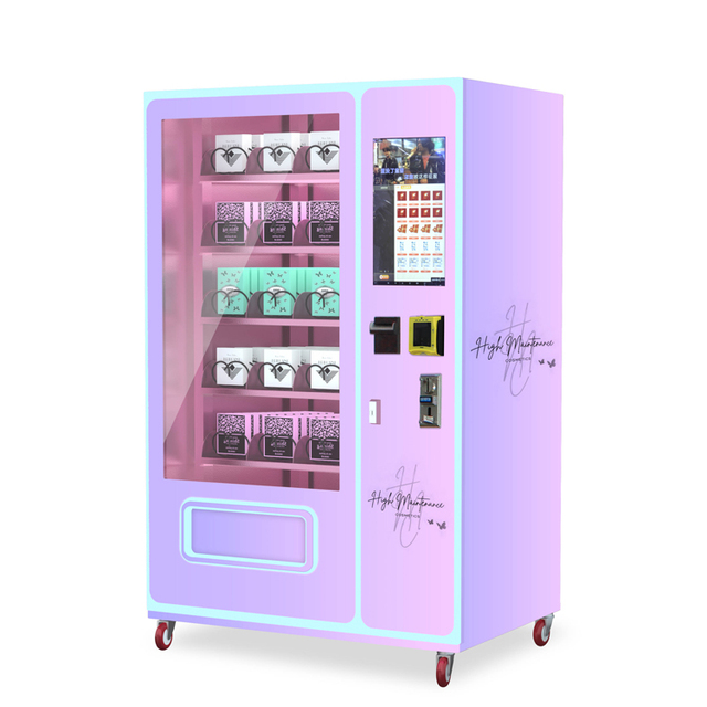 2024 Factory Price Hot Sale 24 Hours Automatic Touch Screen Smart Vending Machine for Foods and Drinks