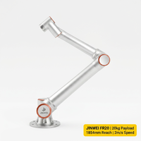 Robot Colaborativo JINWEI FR20, 20 kg, 1854 mm, IP54, 6 Ejes, 0.1 mm, CR, CE, KCs, ISO 10218, 2 m/s, para Paletización Pesada y Manejo de Materiales