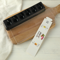 Boîte à gâteau en plastique PVC de haute qualité, emballage de qualité alimentaire pour Macaron, boîte à pâtisserie personnalisée