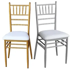 Wholesale China Good Price Wedding Chiavari chair Plastic Legs And Seat Tiffany Wedding Chairs