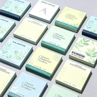 Blocs-notes adhésifs personnalisés de qualité supérieure 80 g/m² – Blocs de notes de bureau personnalisés en papier recyclé pour l'image de marque des entreprises