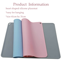 100% de qualité alimentaire enfants réutilisable sans BPA étanche enfant en bas âge Table à manger tapis antidérapant Silicone bébé napperon