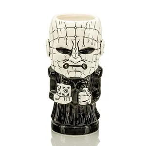 Tazza tiki in ceramica personalizzata Hellraiser ufficiale da collezione Tiki Style Horror la tazza in ceramica contiene 26 once