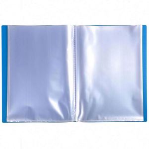Carpeta de Presentación de Plástico Transparente A4 con 10 Bolsillos, Cubierta Translúcida y Fundas Protectoras de Plástico - Product Image 2